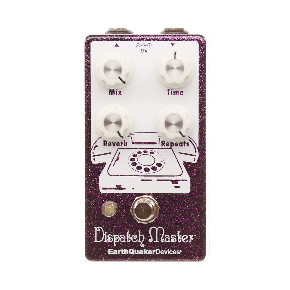 Earthquaker Devices Cyfrowy pedał efektów gitarowych Dispatch Master V3 z opóźnieniem i pogłosem