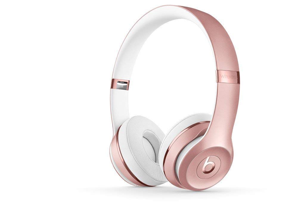 Beats Bezprzewodowe słuchawki nauszne Solo3 – różowe złoto (odnowione)