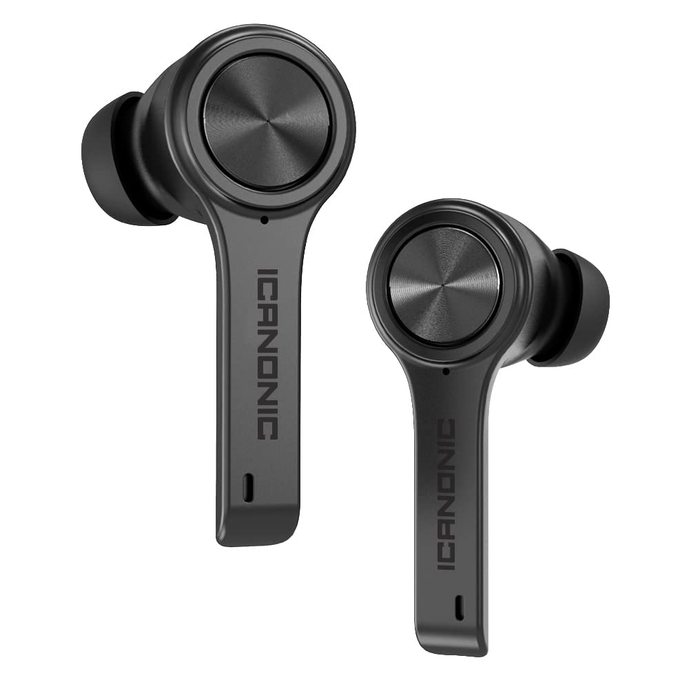  XClear Bezprzewodowe słuchawki douszne z wciągającymi dźwiękami Słuchawki douszne True 5.0 Bluetooth z etui ładującym/Szybkie parowanie połączeń stereo/Wbudowane mikrofony/IPX5 Odporne na pot/Pompujący...