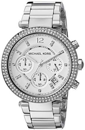 Michael Kors Damski zegarek Parker w kolorze srebrnym MK5353