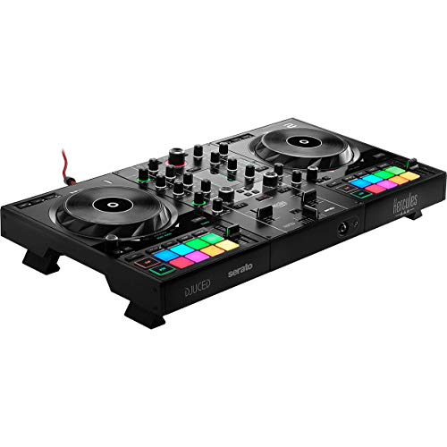 Hercules DJ Control Inpulse 500: 2-deckowy kontroler USB DJ dla Serato DJ i DJUCED (w zestawie)