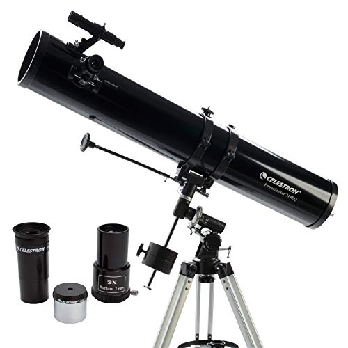 Celestron Teleskop PowerSeeker 114EQ - Ręczny niemiecki...