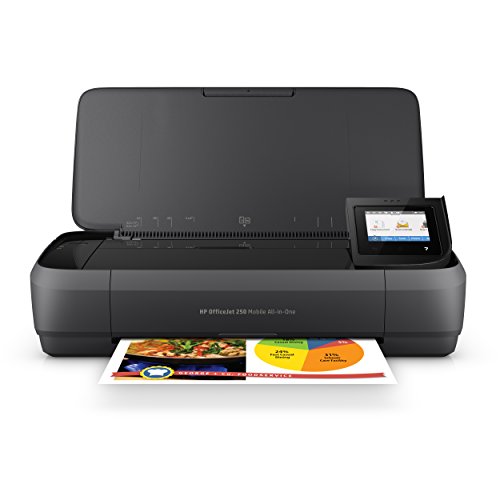 HP Przenośna drukarka  OfficeJet 250 All-in-One z funkcją drukowania bezprzewodowego i mobilnego (CZ992A)