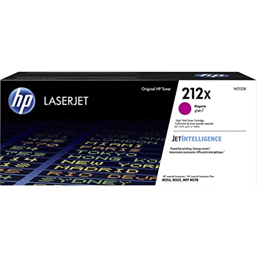 HP 212X | W2123X | Kaseta z tonerem | Magenta | Wysoka wydajność