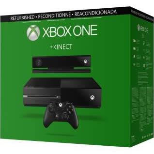 Microsoft Konsola Xbox One 500 GB z sensorem Kinect (certyfikowana odnowiona)