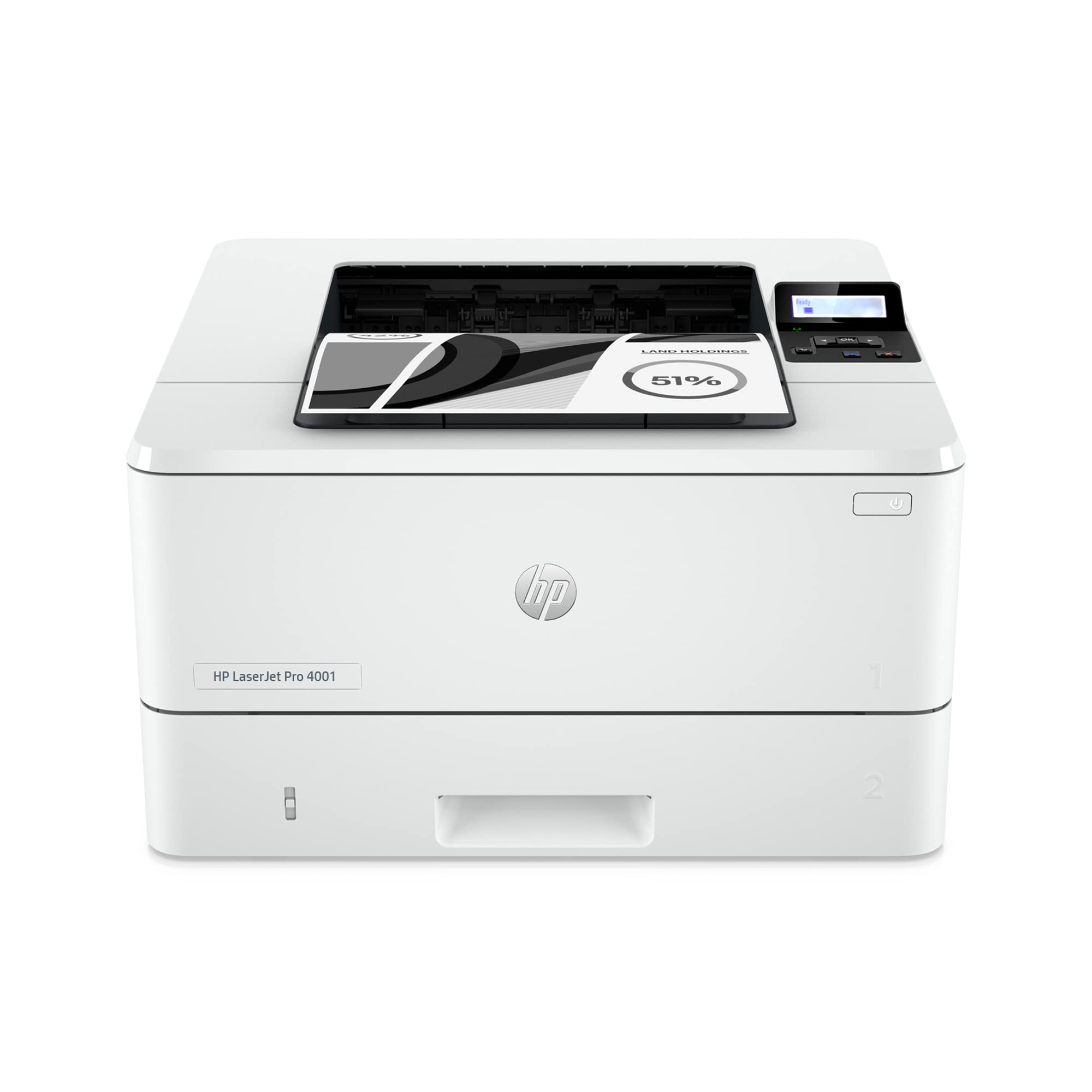 HP Bezprzewodowa czarno-biała drukarka LaserJet Pro 4001dw
