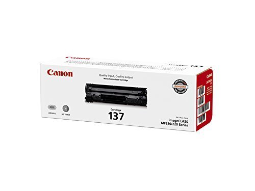 Canon Kaseta z tonerem 137 — czarna — 2 sztuki w opakowaniach detalicznych