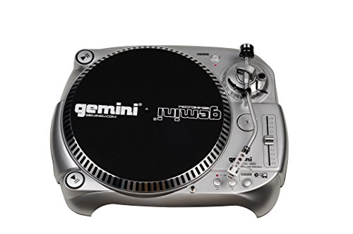 Gemini TT-1100USB Profesjonalny ręczny napęd audio z napędem paskowym Klasyczna łączność USB Gramofon DJ z regulowaną przeciwwagą i elementami antypoślizgowymi