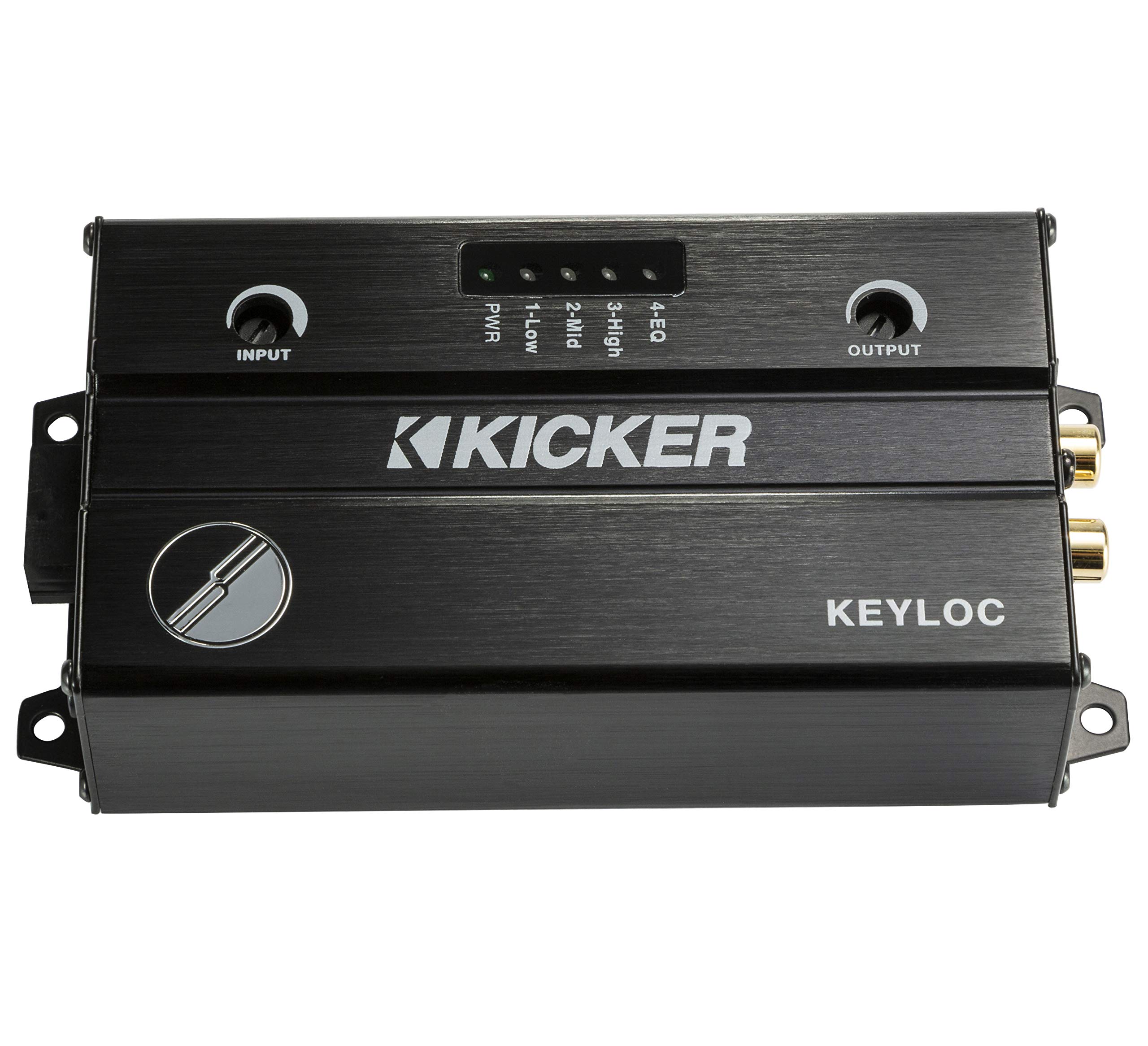 Kicker 47KEYLOC Inteligentny 2-kanałowy konwerter wyjścia liniowego Łatwa fabryczna konfiguracja radia