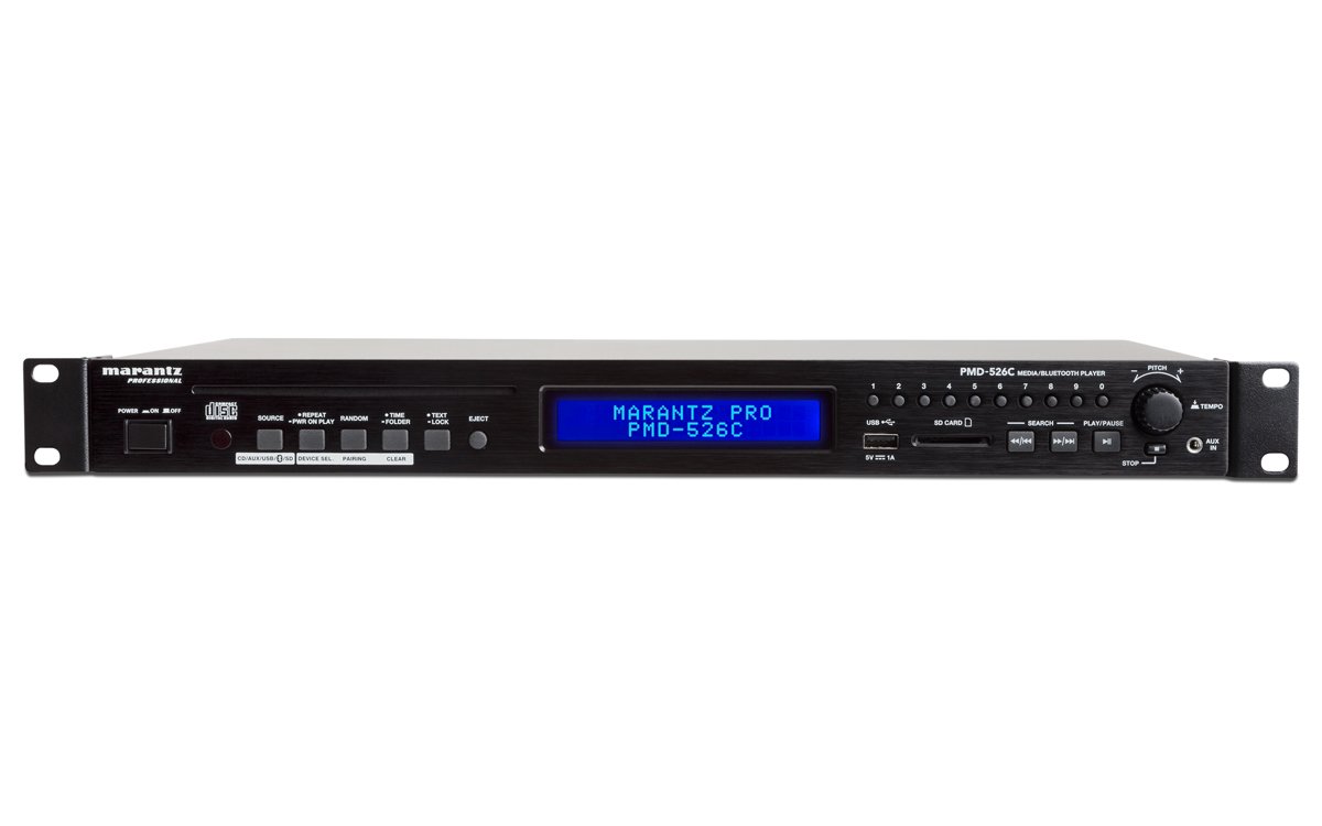Marantz Professional PMD-526C | Odtwarzacz CD/Media/Bluetooth ze sterowaniem RS-232