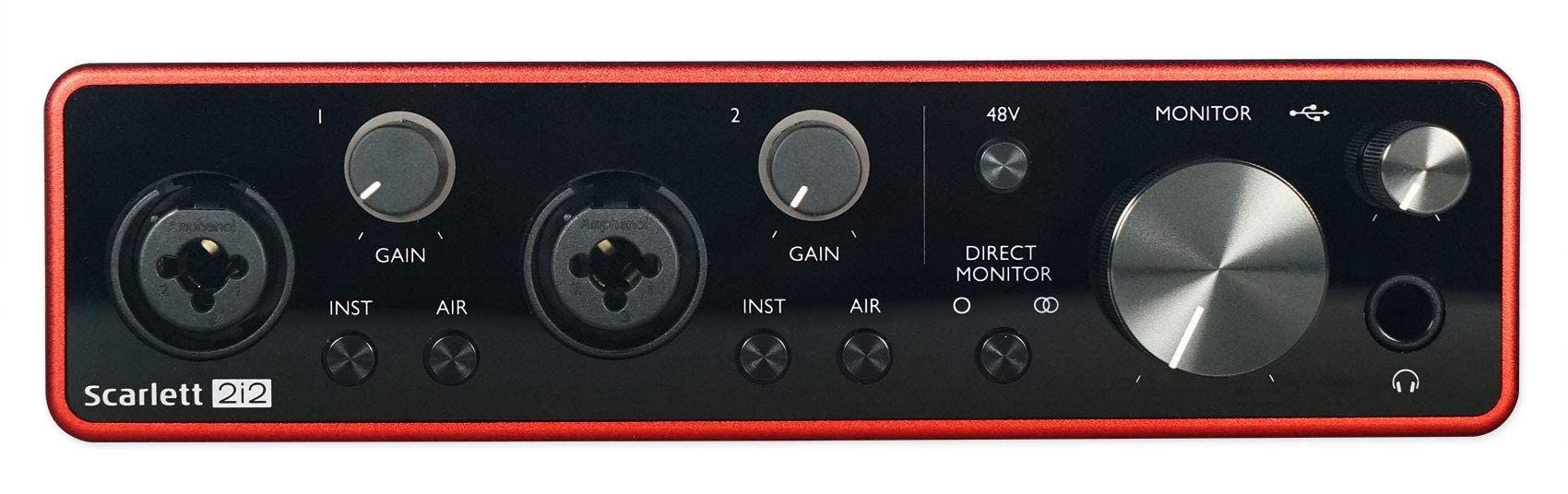 Focusrite SCARLETT 2I2 Interfejs audio USB 192 kHz trzeciej generacji z narzędziami Pro Tools First