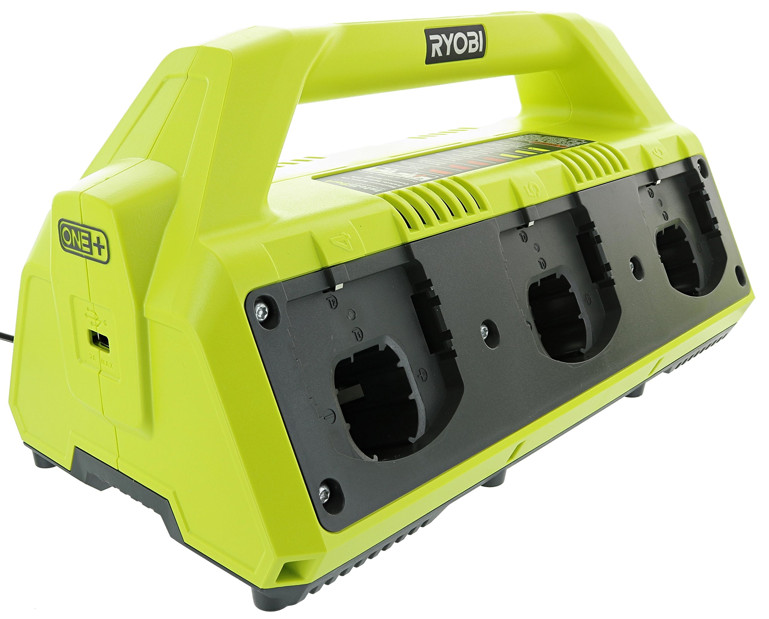 Ryobi P135 18 V One+ 6-portowa doładowująca bateria litowo-jonowa (baterie 18 V nie wchodzą w skład zestawu/tylko ładowarka)