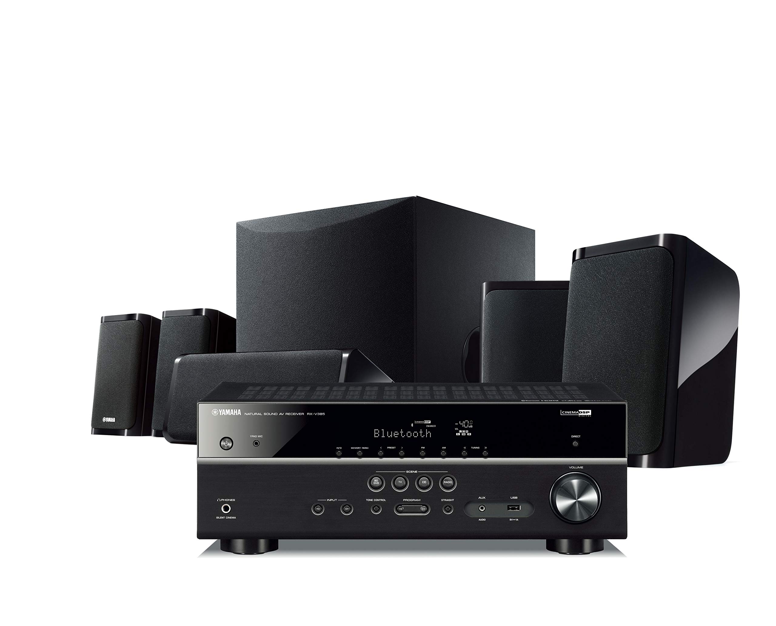 Yamaha Audio YHT-4950U 5.1-kanałowy system kina domowego 4K Ultra HD z technologią Bluetooth