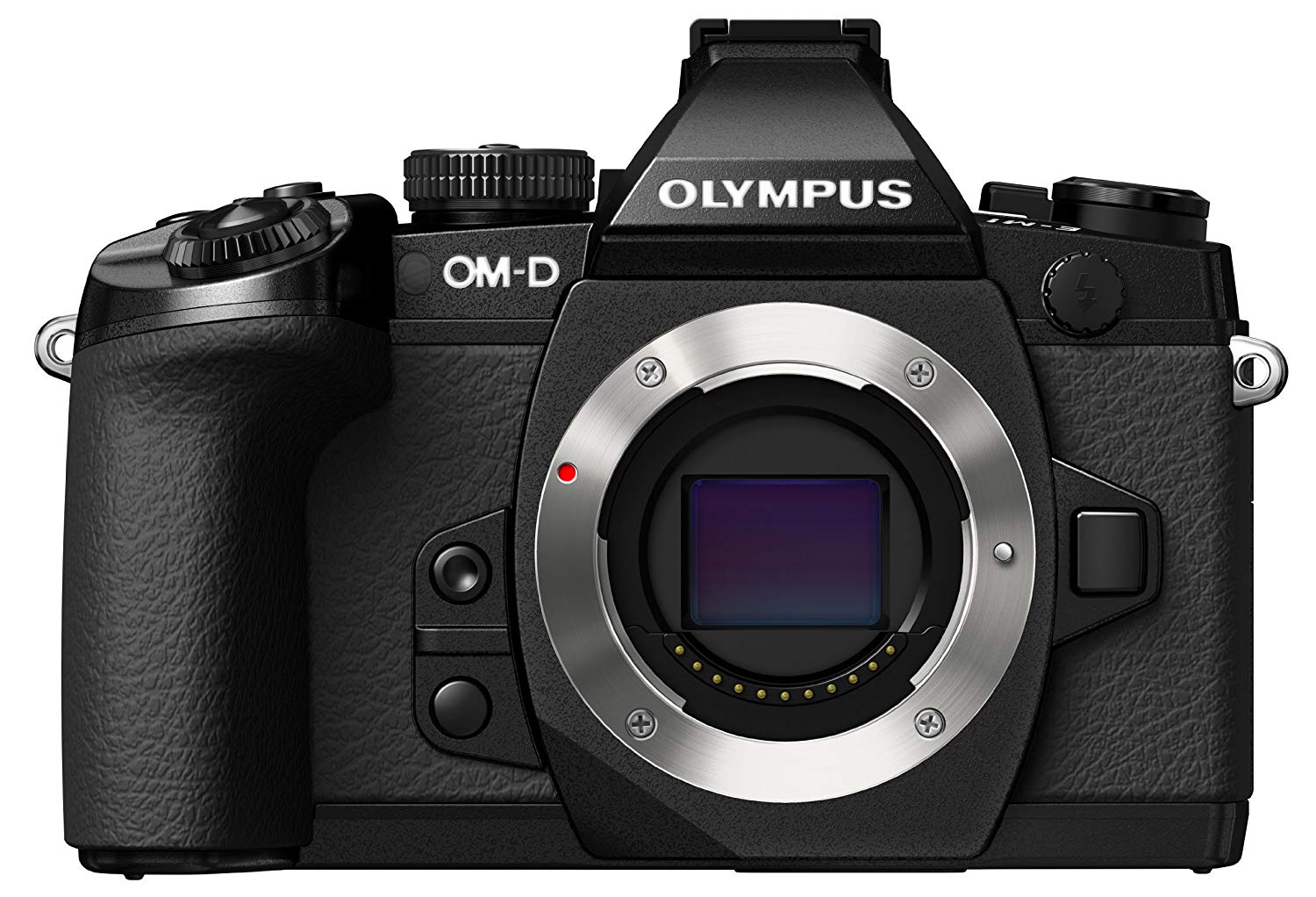 Olympus Bezlusterkowy aparat cyfrowy OM-D E-M1 z 16 MP i 3-calowym wyświetlaczem LCD (tylko korpus) (czarny)