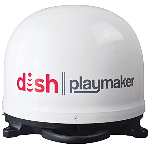 Winegard Dish Playmaker Podwójna przenośna automatyczna antena satelitarna z odbiornikiem Dish Wally HD