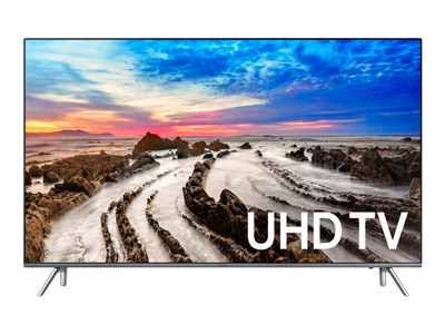 Samsung Elektronika UN55MU8000 55-calowy telewizor Smart LED 4K Ultra HD (model z 2017 r.)