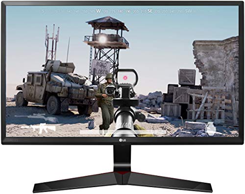 LG 24-calowy monitor do gier 24MP59G-P z technologią FreeSync (2017) – czarny