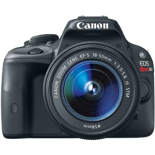 Canon Cyfrowa lustrzanka jednoobiektywowa  EOS Rebel SL1 z obiektywem 18–55 mm STM