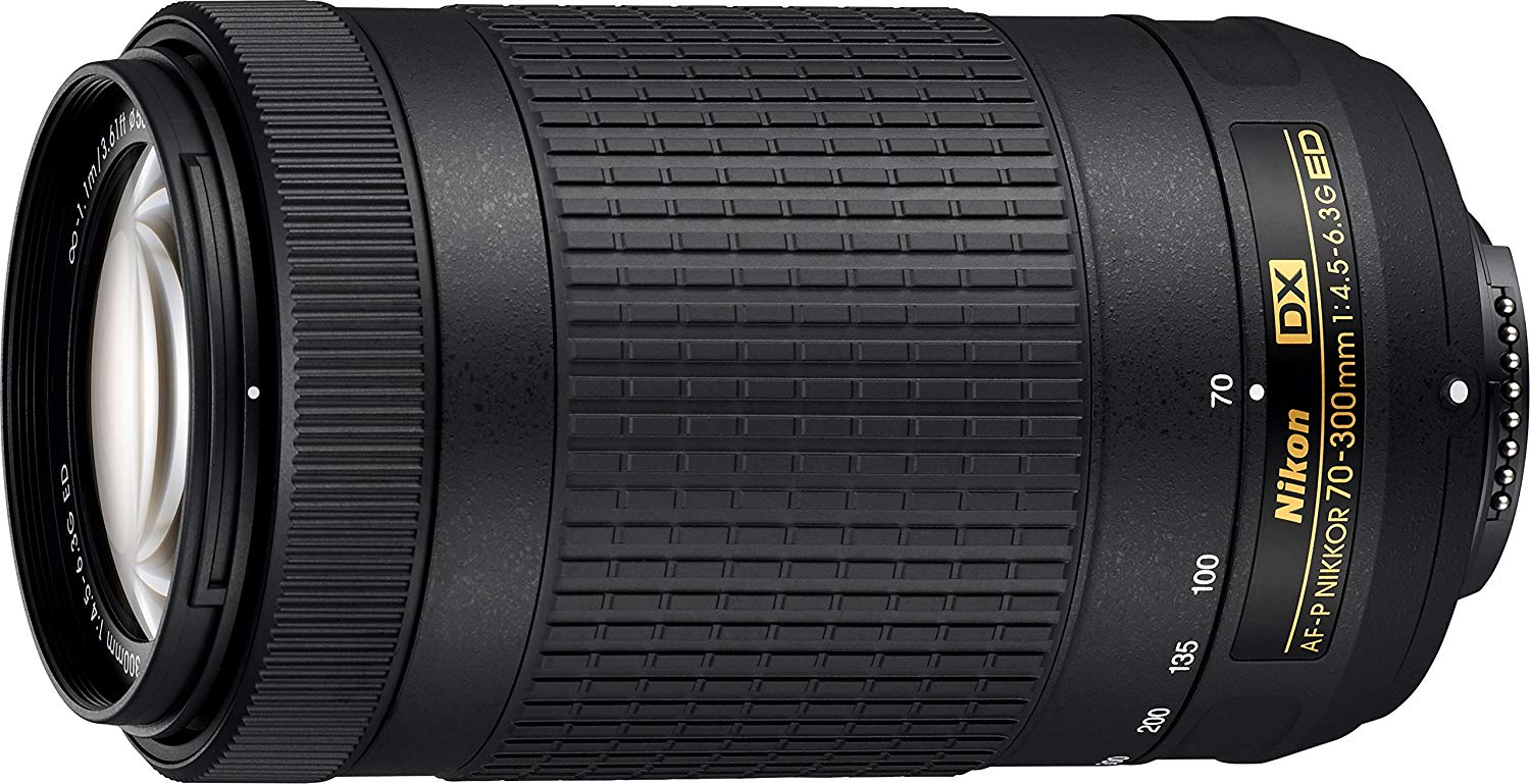 Nikon Obiektyw  AF-P DX NIKKOR 70-300mm f/4.5-6.3G ED VR do lustrzanek cyfrowych  odnowiony