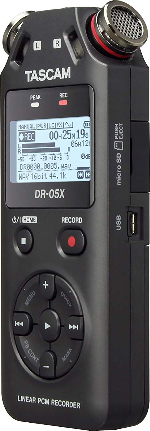 Tascam Przenośny rejestrator dźwięku  DR-05X
