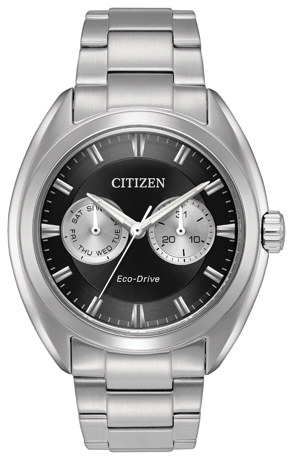 Citizen Męski zegarek  Eco-Drive Paradex ze stali nierdzewnej