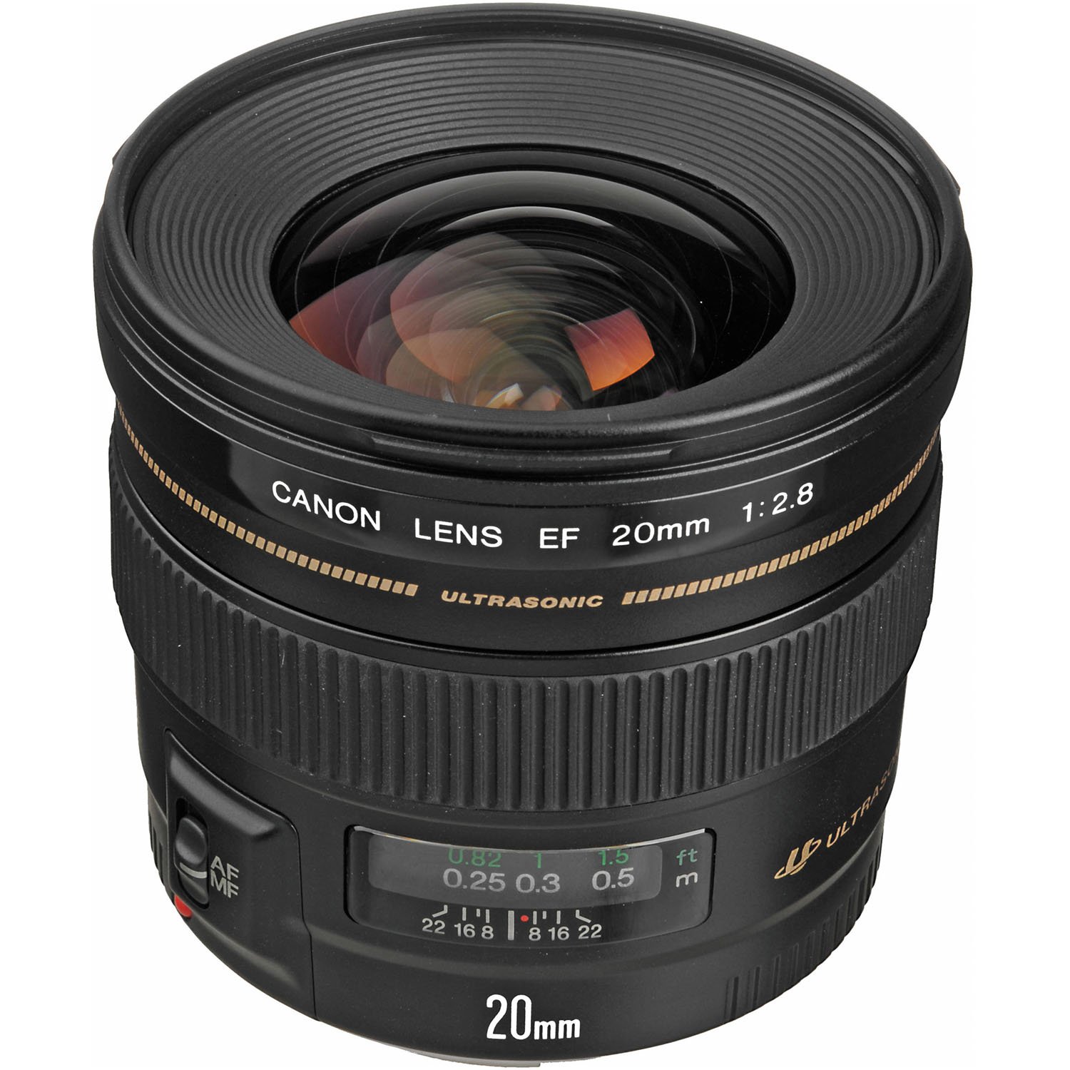 Canon Szerokokątny obiektyw stałoogniskowy  EF 20mm F/2.8 USM